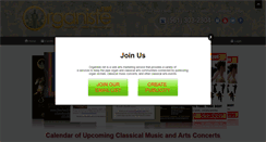 Desktop Screenshot of organiste.net